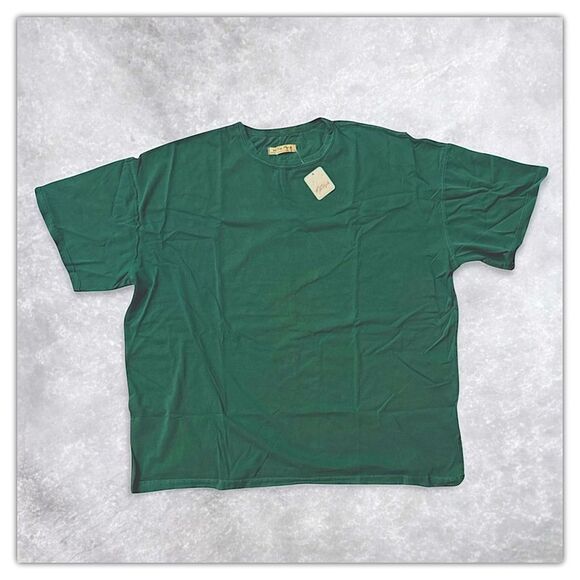 Free People We The Free Devon Tee Rain Forest Green - Picture 5 of 15